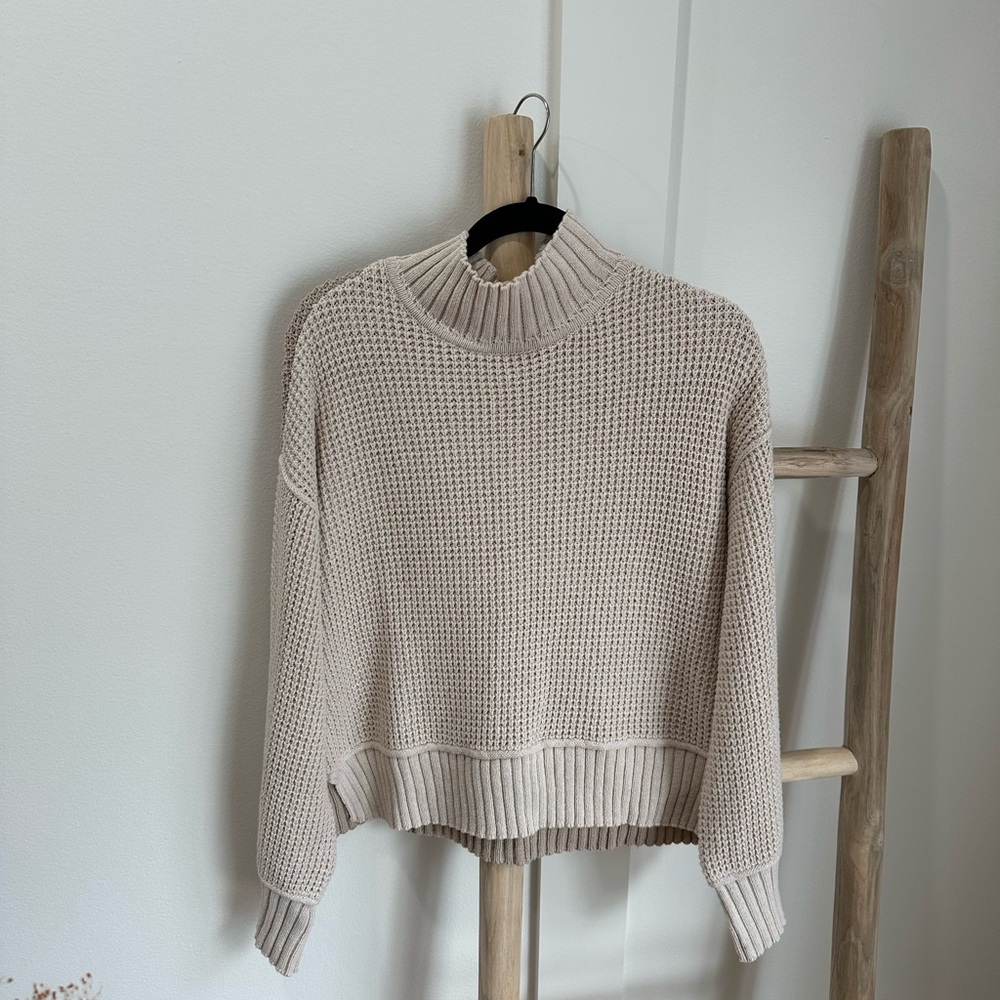 Vintage Havana Cream Turtleneck Sweater